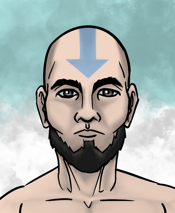 I finally got an iPad, and my digital art improved dramatically. This was the first thing I drew on it, an homage to my love of Avatar the Last Airbender.